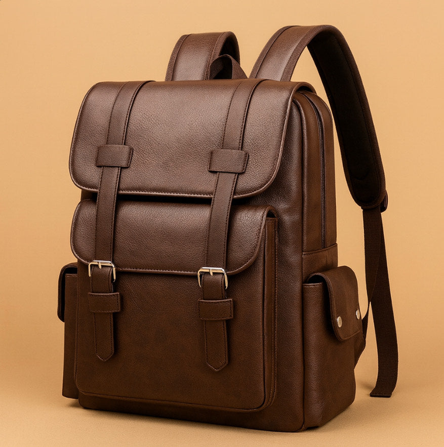 Morral vintage de cuero