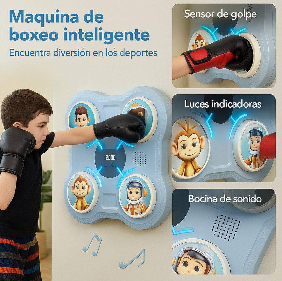 Maquina Entrenamiento Boxeo Ninos