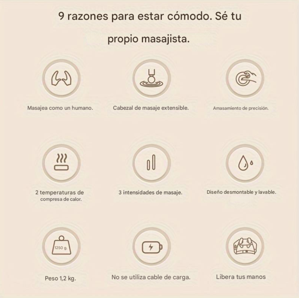 Masajeador Eléctrico Inteligente