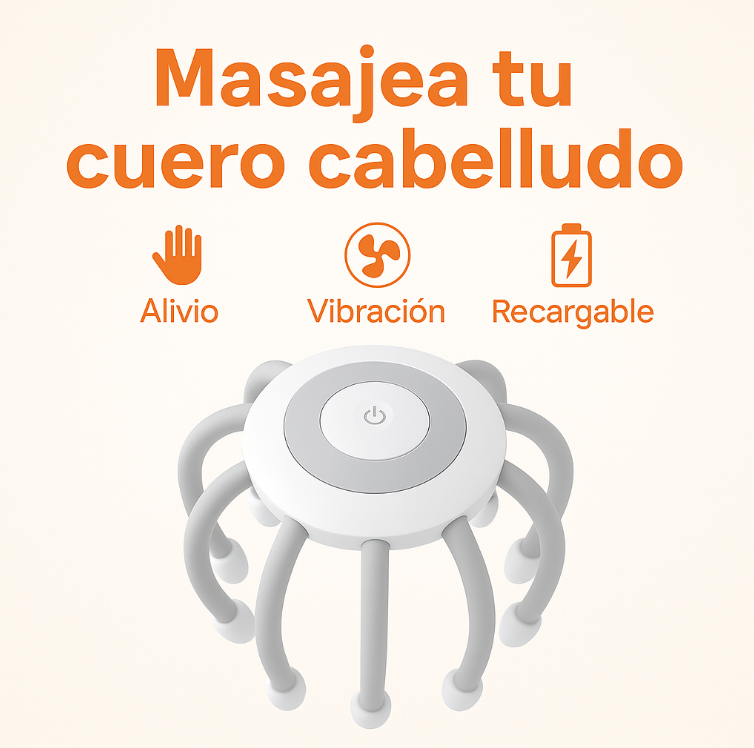 Masajeador de Cabeza Electrico Inteligente