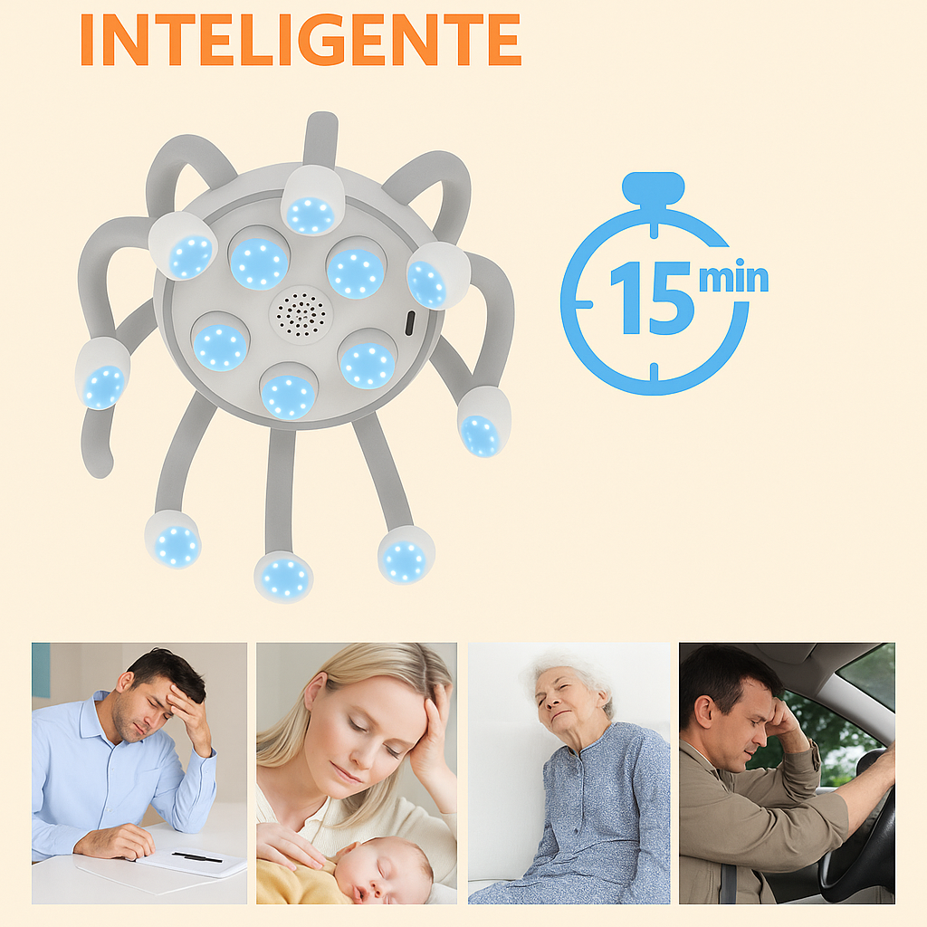 Masajeador de Cabeza Electrico Inteligente
